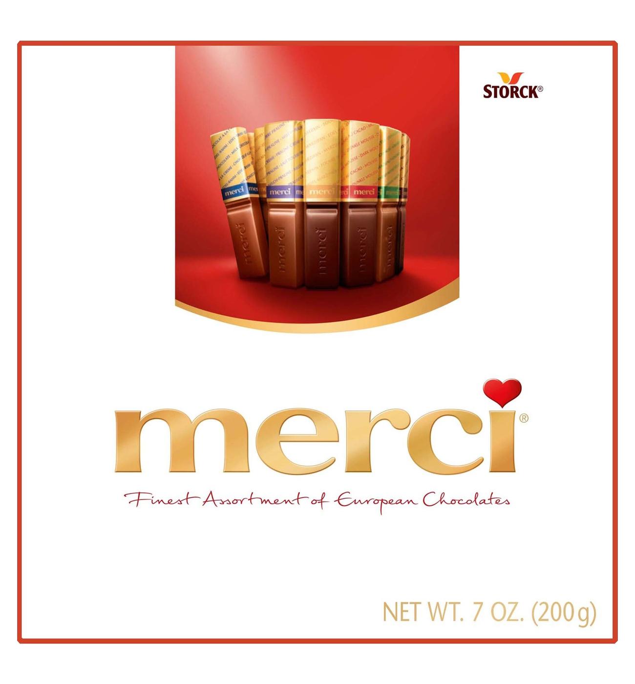 merci Finest Assorted Chocolate Candy Gift Box; image 1 of 6