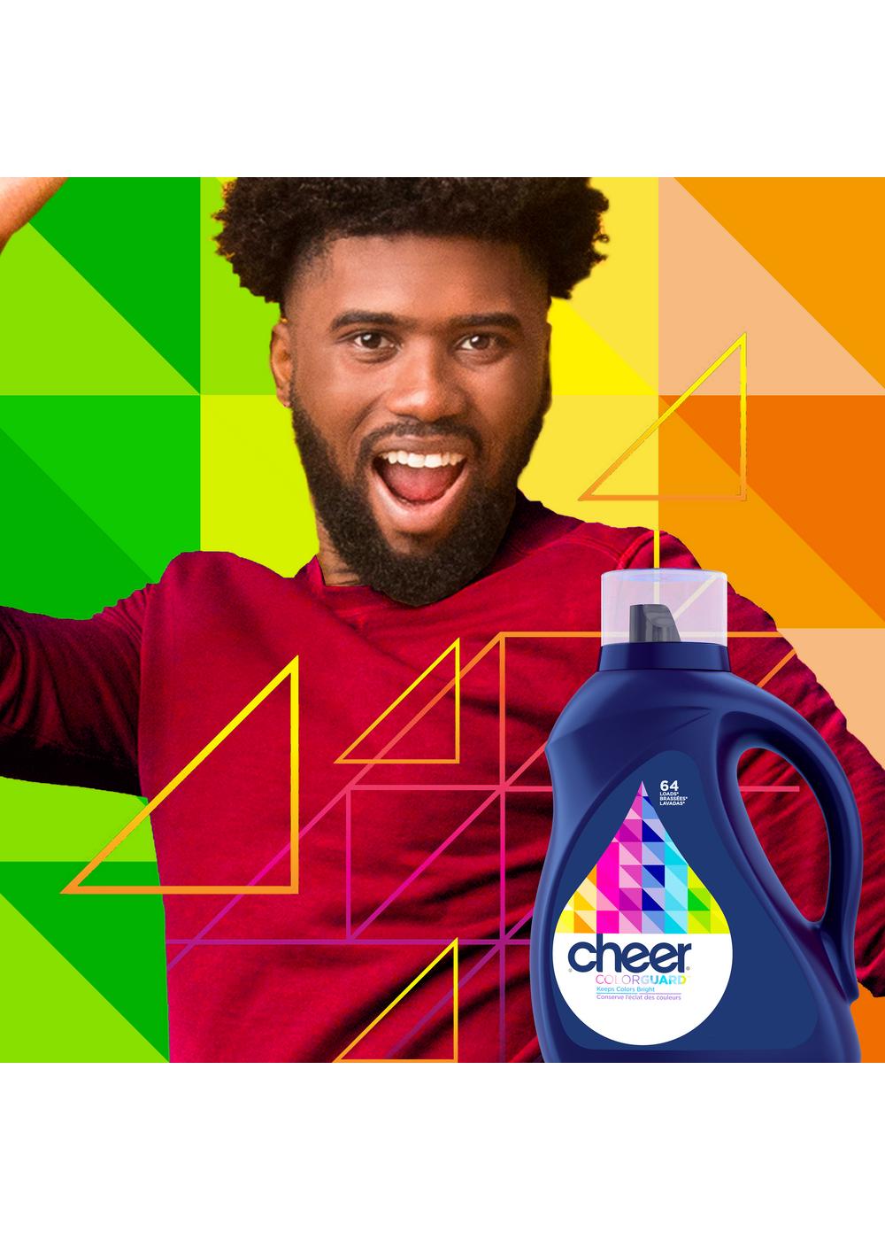 Cheer Colorguard HE Liquid Laundry Detergent, 64 Loads; image 3 of 7