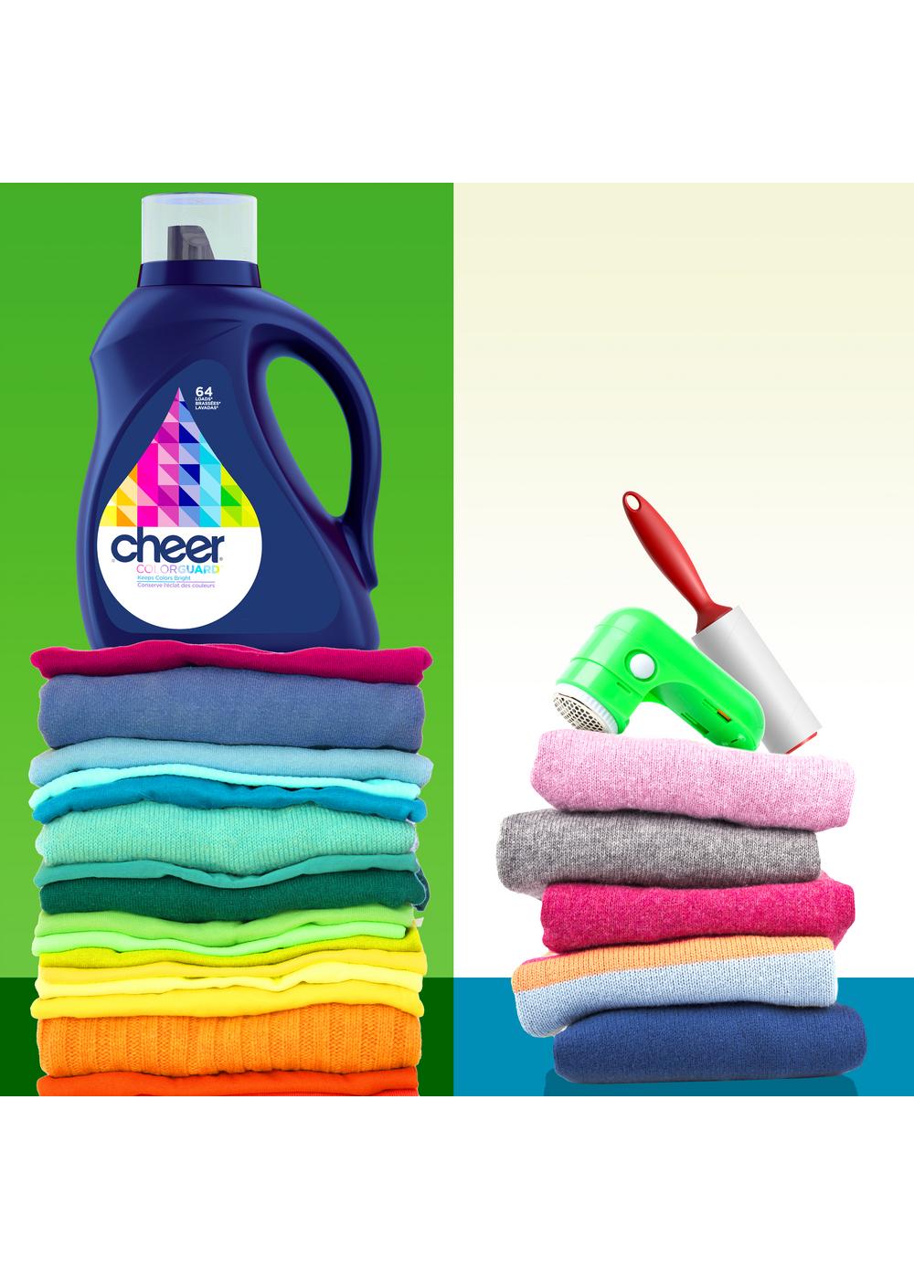 Cheer Colorguard HE Liquid Laundry Detergent, 64 Loads; image 5 of 7
