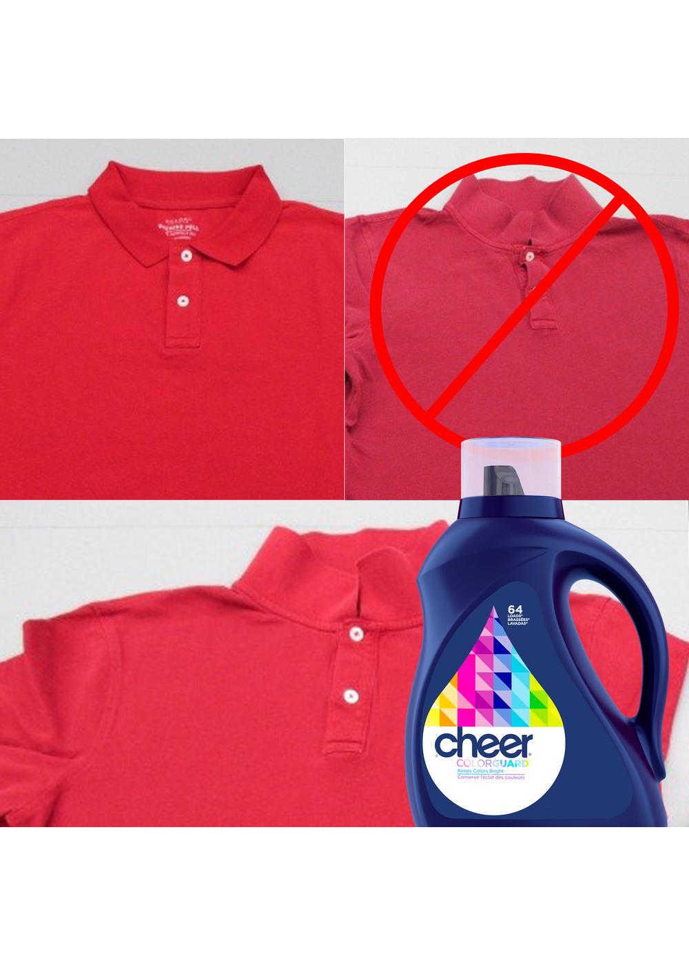 Cheer Colorguard HE Liquid Laundry Detergent, 64 Loads; image 7 of 7