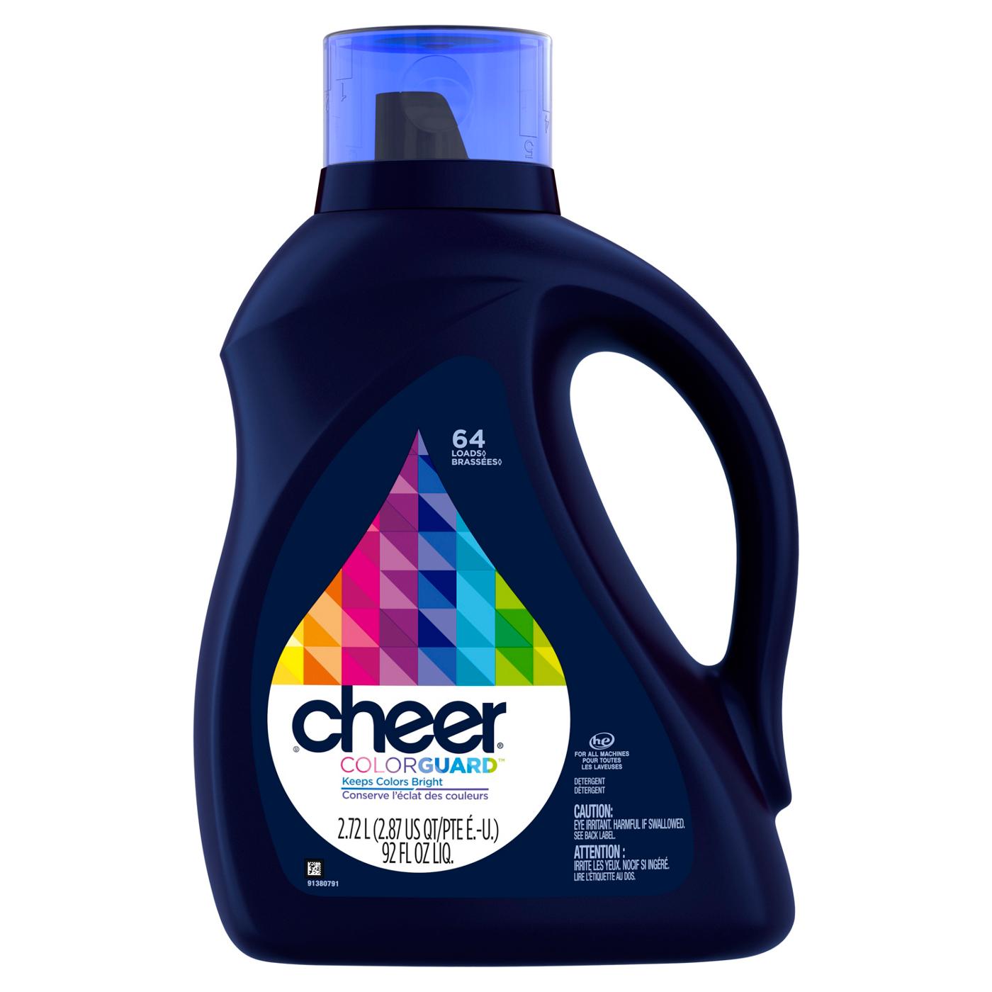 Cheer Colorguard HE Liquid Laundry Detergent, 64 Loads; image 10 of 10