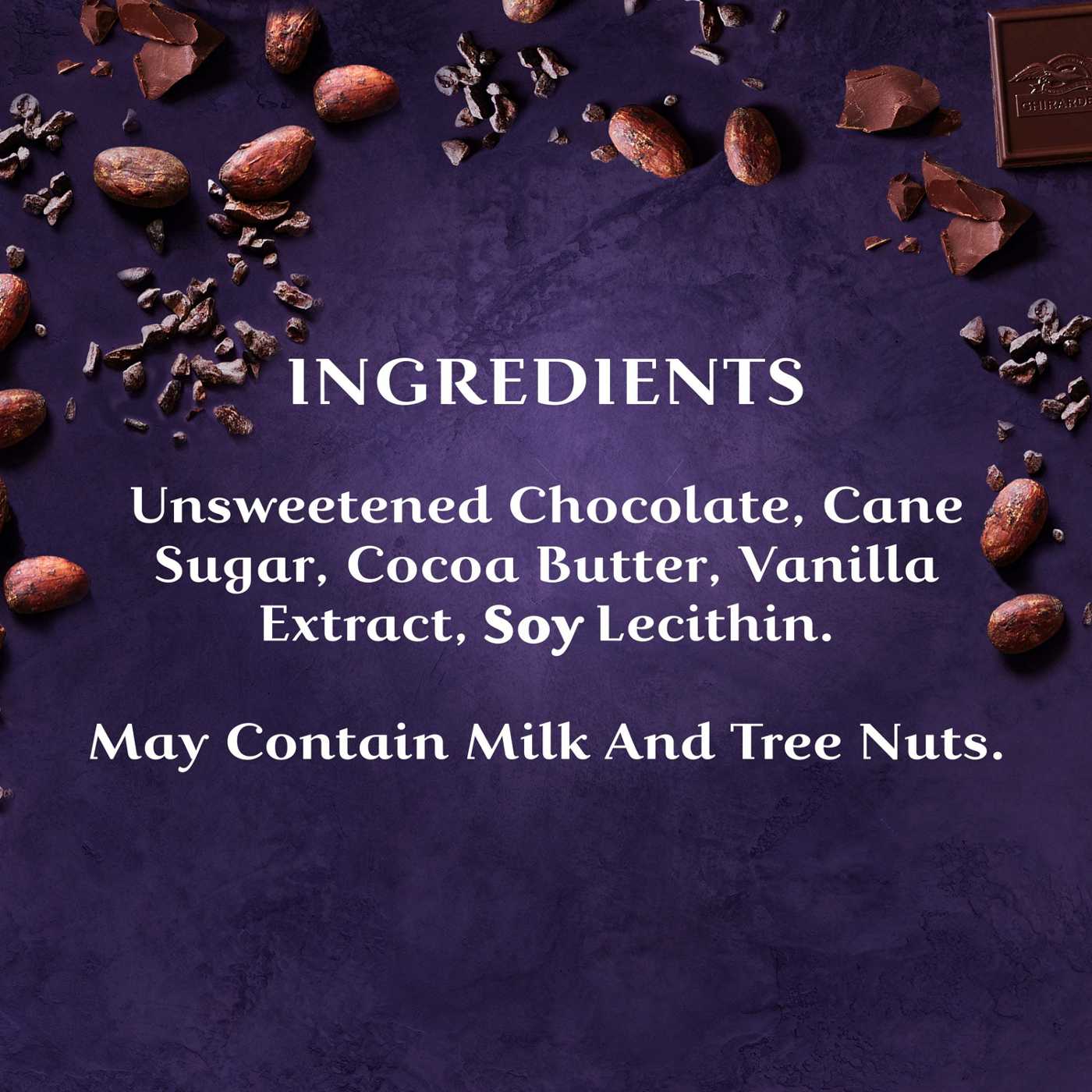 Ghirardelli Intense Dark 72% Cacao Chocolate Bar; image 6 of 8
