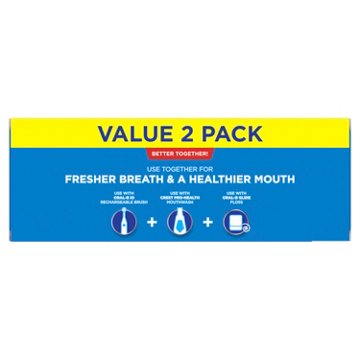 Crest Complete + Scope Whitening Toothpaste - Minty Fresh Striped, 2 Pk, 10.8 oz