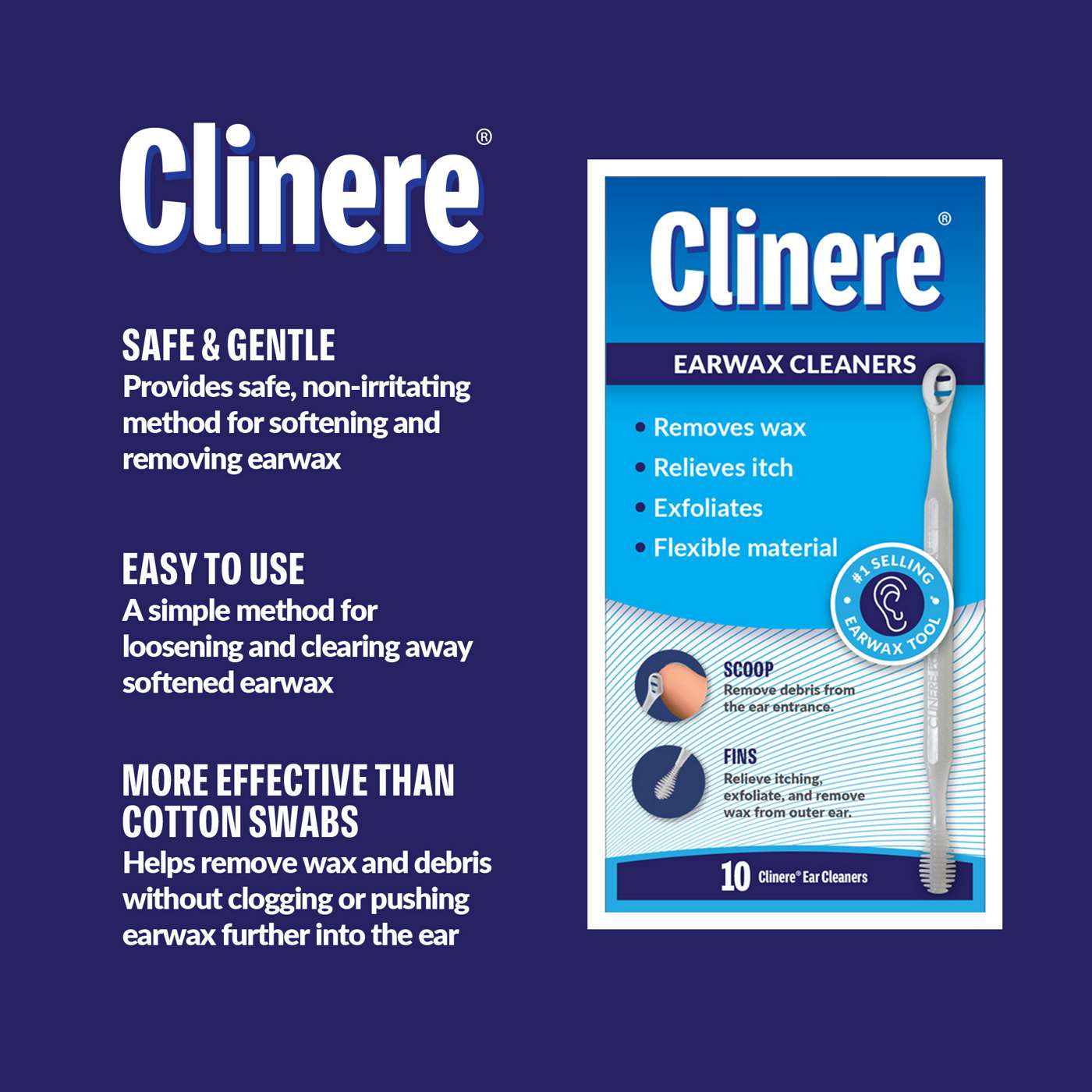 CLINERE Earwax Cleaners; image 4 of 5