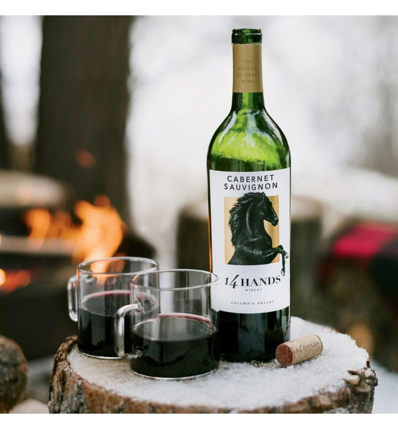 14 Hands Cabernet Sauvignon Washington Red Wine; image 4 of 5