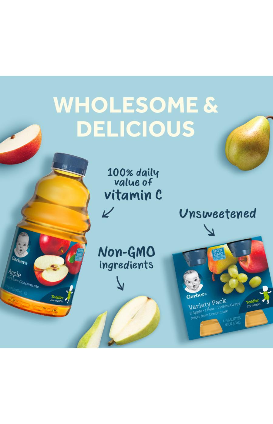 Gerber Fruit Juice - Apple Prune; image 5 of 7