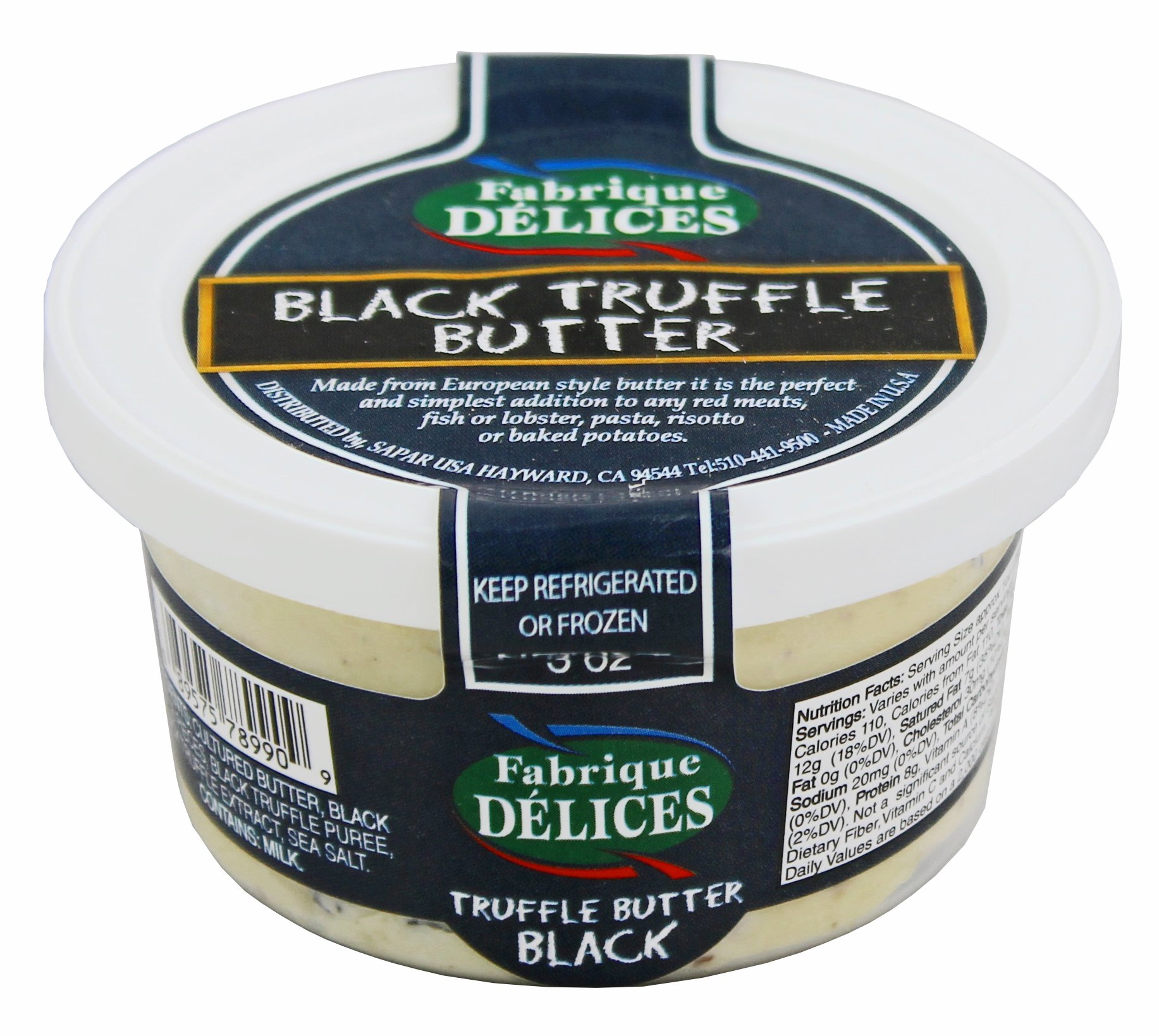 Fabrique Delices Black Truffle Butter Shop Cheese at HEB