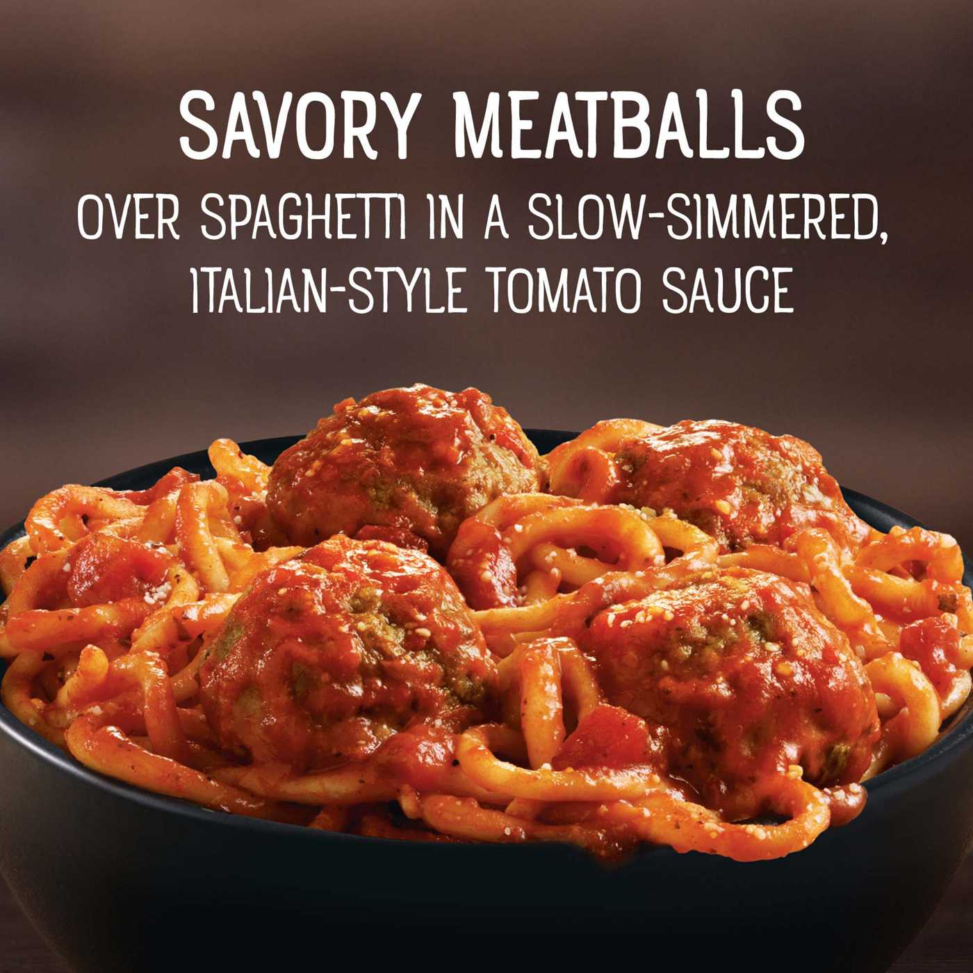 Marie Callender's Classic Spaghetti & Meatballs Bowl Frozen Meal; image 2 of 5
