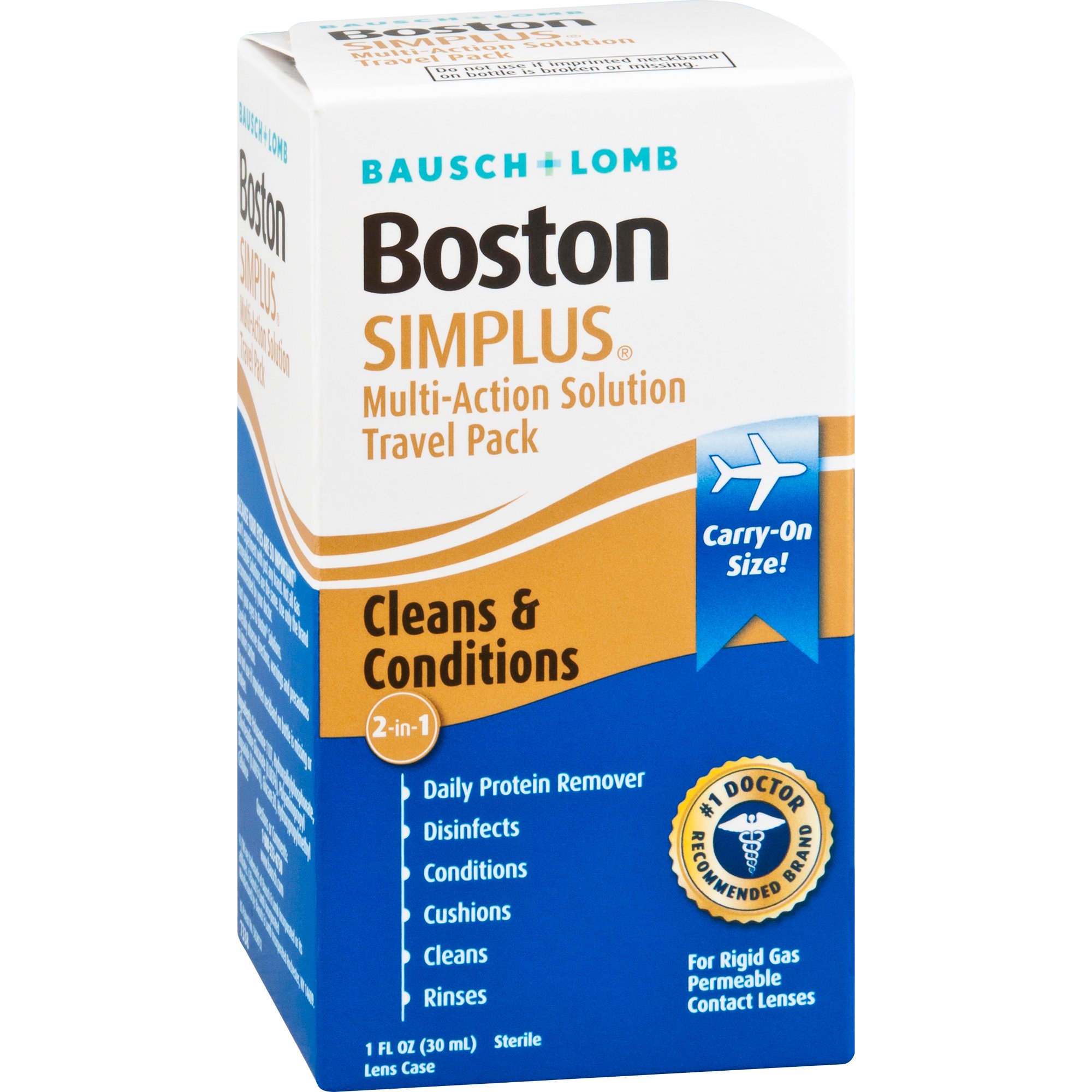 Bausch & Lomb Boston Simplus MultiAction Solution Travel Pack Shop