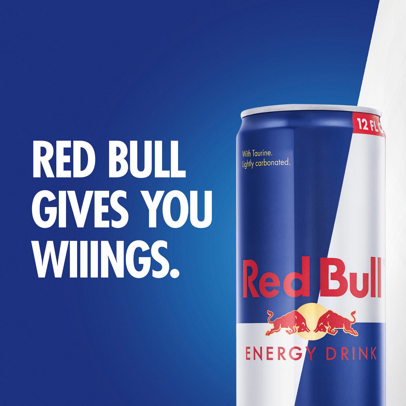 Red Bull Original Energy Drink 4 pk Cans; image 9 of 9