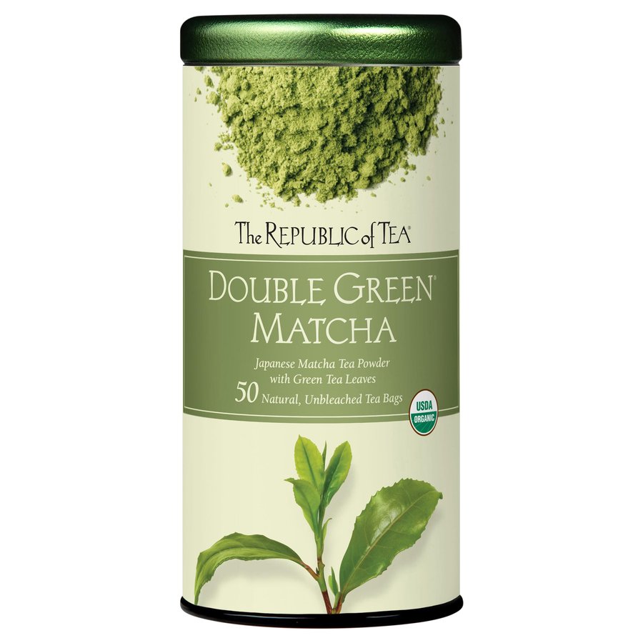 The Republic of Tea Double Green Matcha Tea Bags Shop Tea at HEB