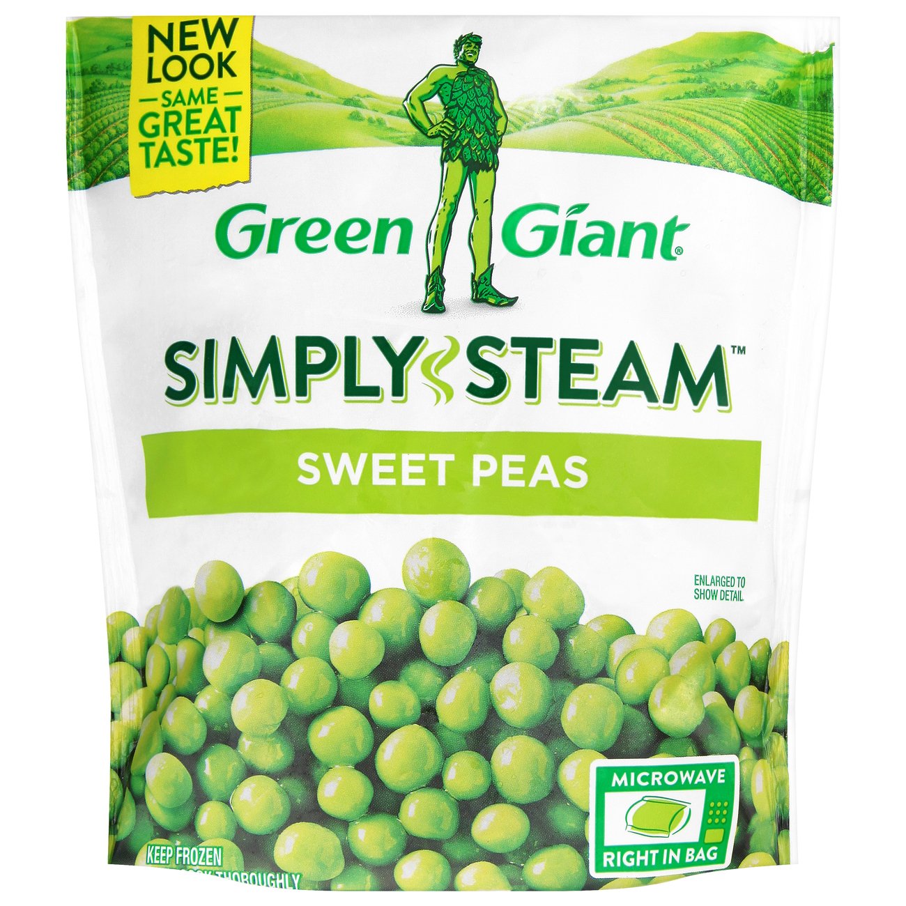 Green Giant Simply Steam Sweet Peas Shop Beans & Peas at HEB