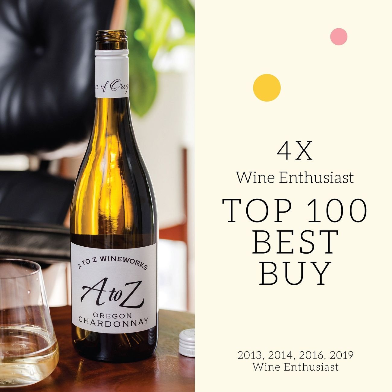白ワイン セレクション Zonin Chardonnay など　辛口5本 A to Z Chardonnay Oregon White Wine - Shop Wine at H-E-B
