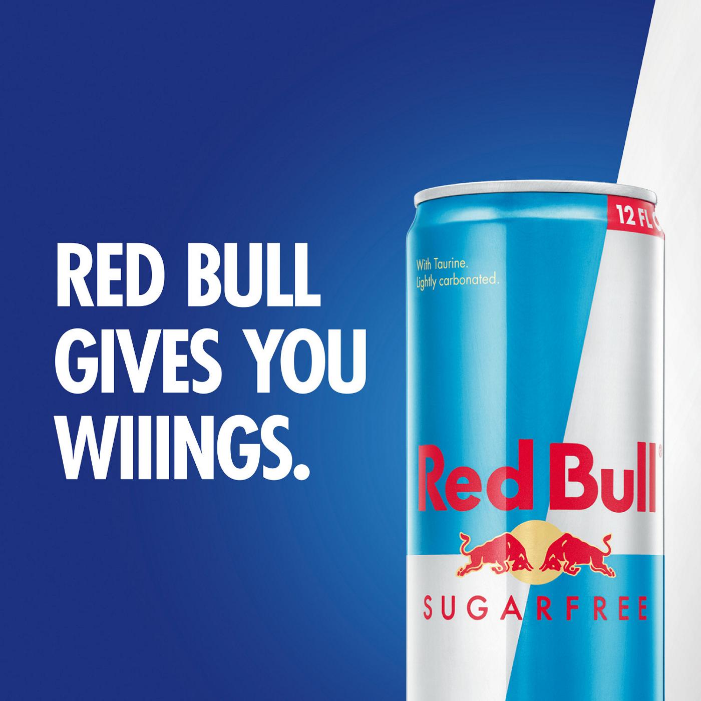 Red Bull Sugar Free Original Energy Drink 4 pk Cans; image 4 of 8