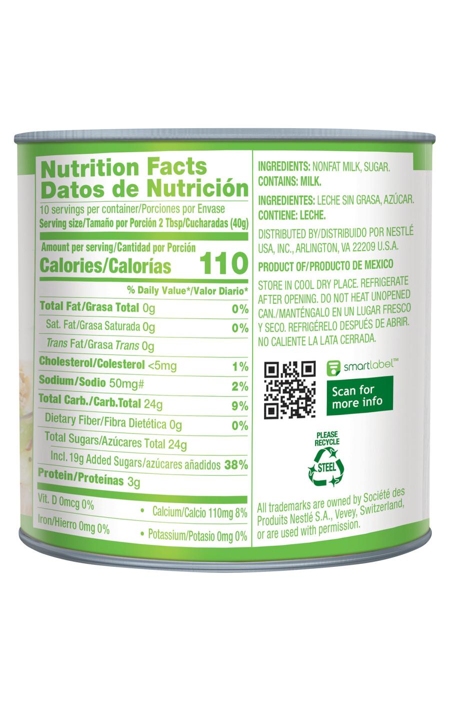 Nestle La Lechera Fat Free Sweetened Condensed Milk; image 7 of 8