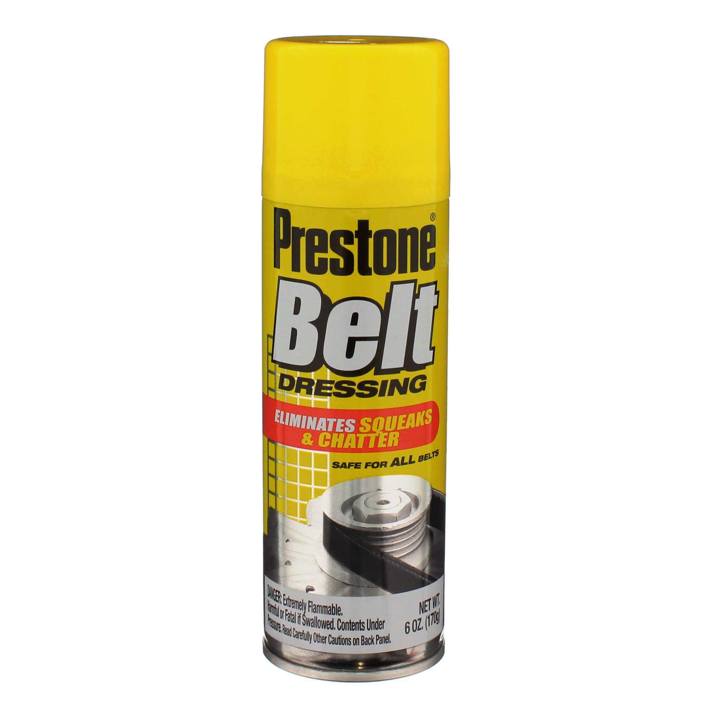 Prestone Belt Dressing Eliminates Squeaks & Chatter Safe For All Belts Pack  of 2