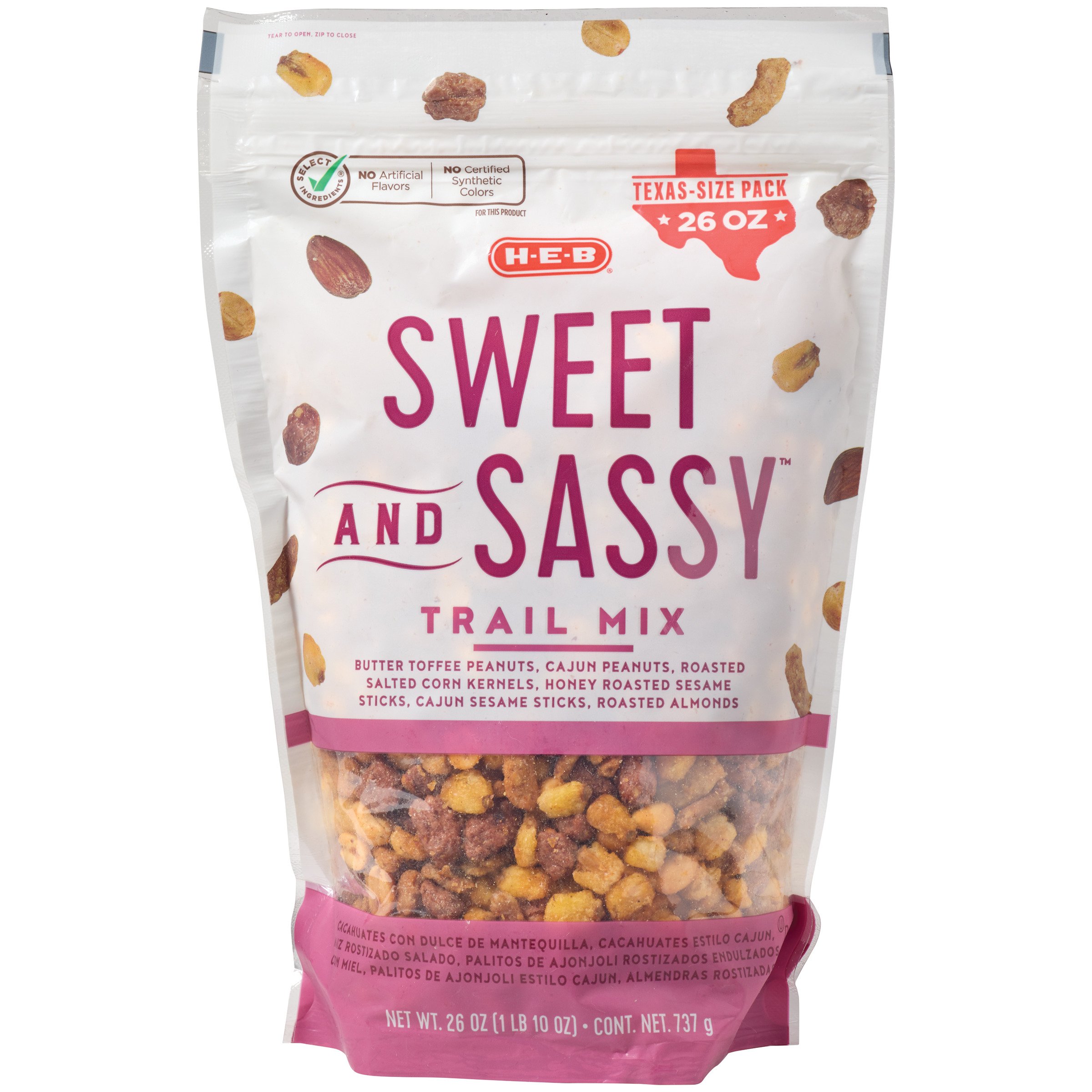 H E B Sweet Sassy Trail Mix Shop Trail Mix At H E B