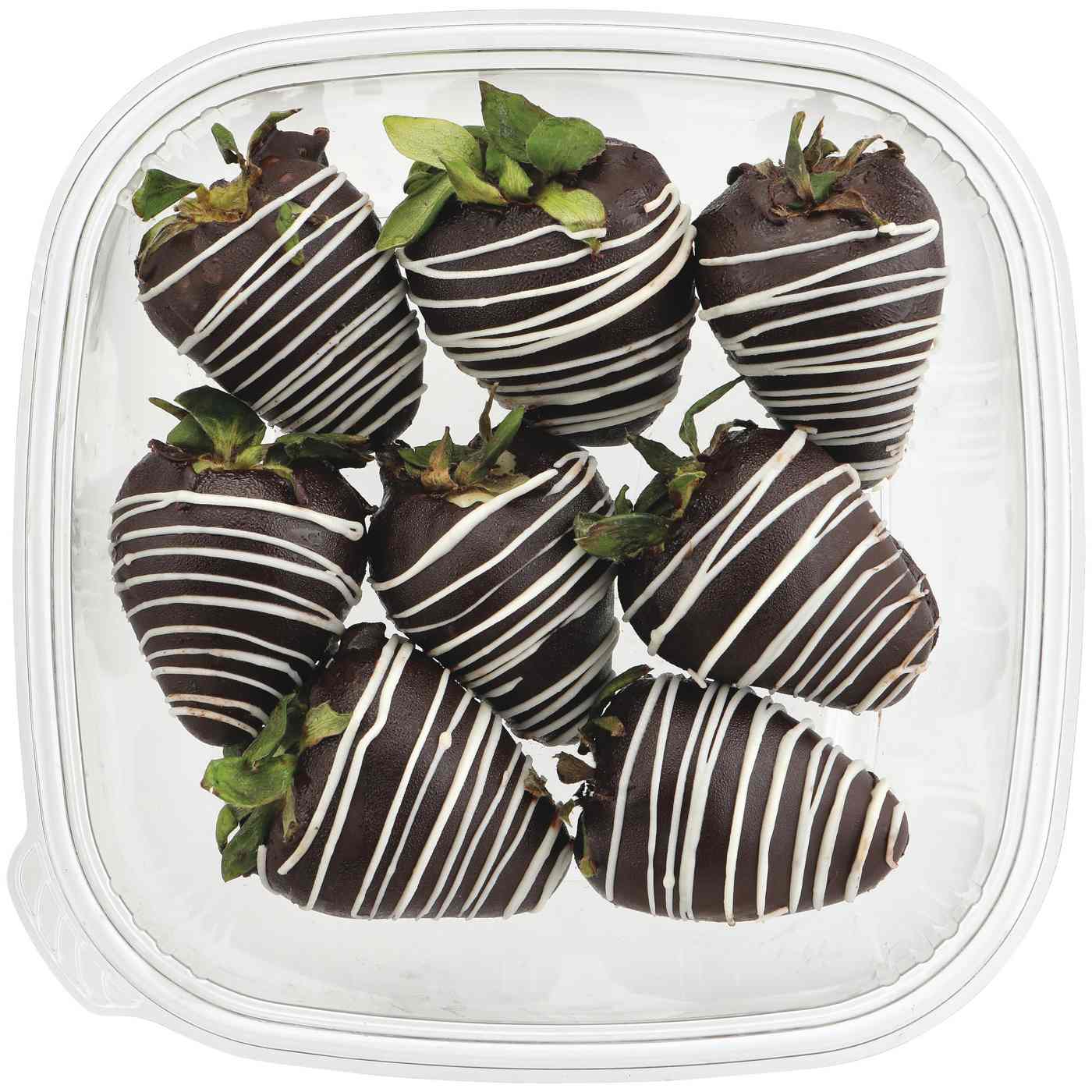 HEB Bakery Dark ChocolateDipped Strawberries Shop Berries