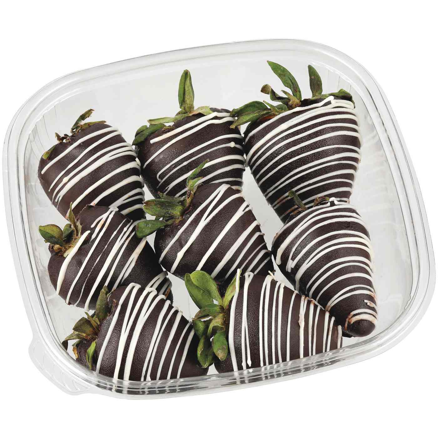 HEB Bakery Dark ChocolateDipped Strawberries Shop Berries