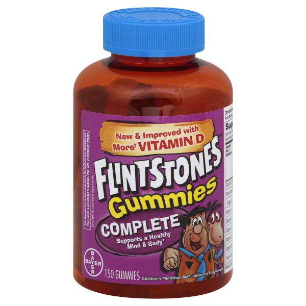 Flintstones Complete Multivitamin Multimineral Children's Gummies 