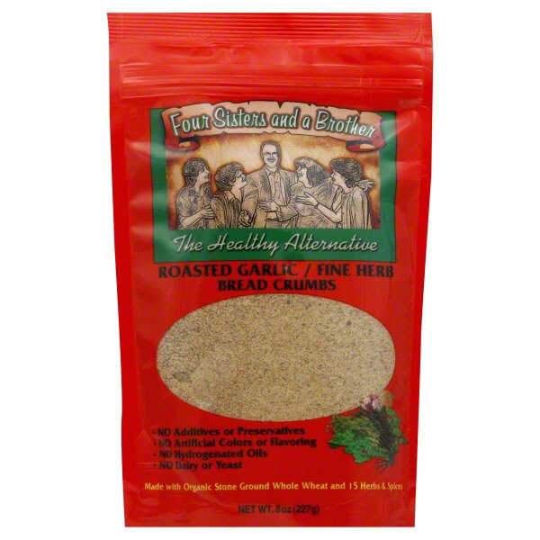 Four Sisters And A Brother Roasted Garlic/Fine Herb Bread Crumbs Shop