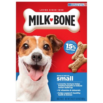 MilkBone Original Biscuits Small Dog Treats, 24 oz