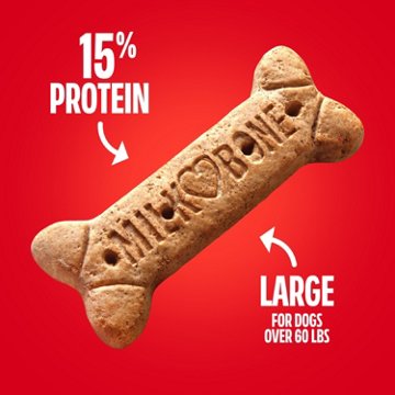MilkBone Original Biscuits Large Dog Treats, 4 lbs