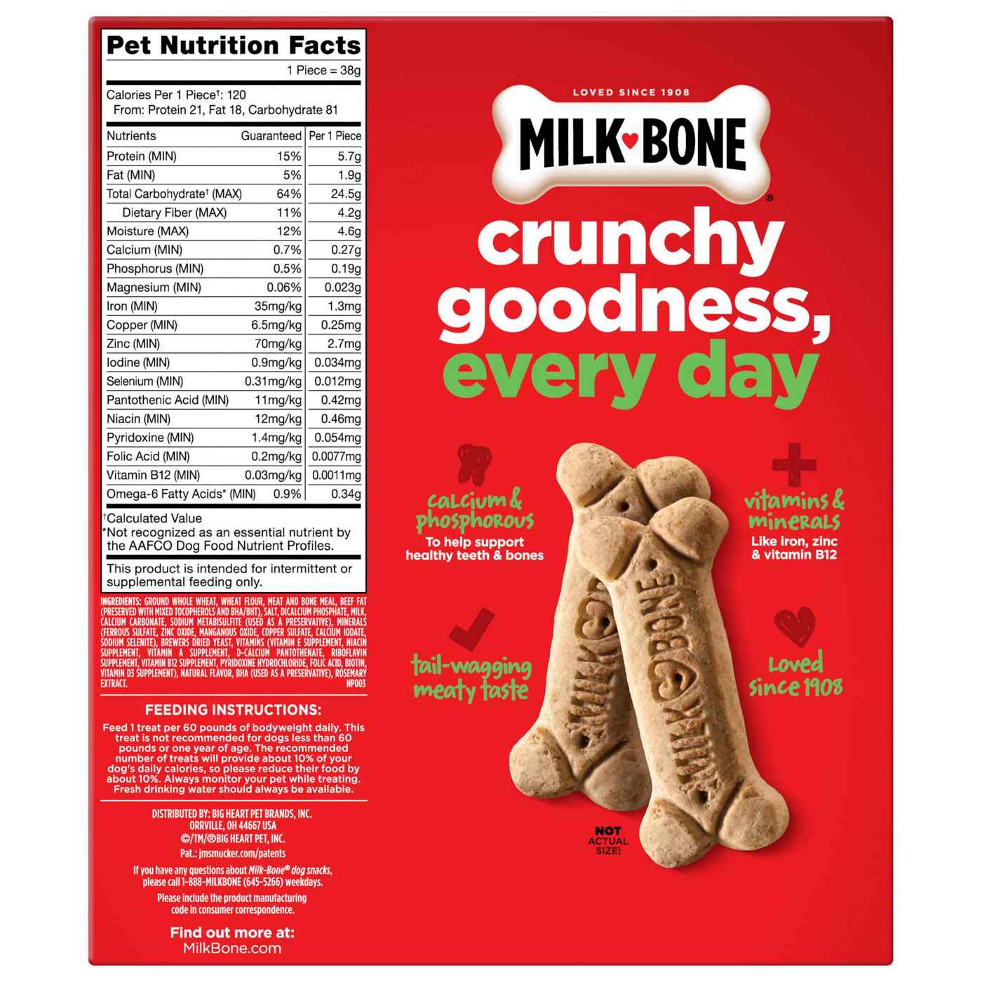 MilkBone Original Biscuits Large Dog Treats; image 6 of 8