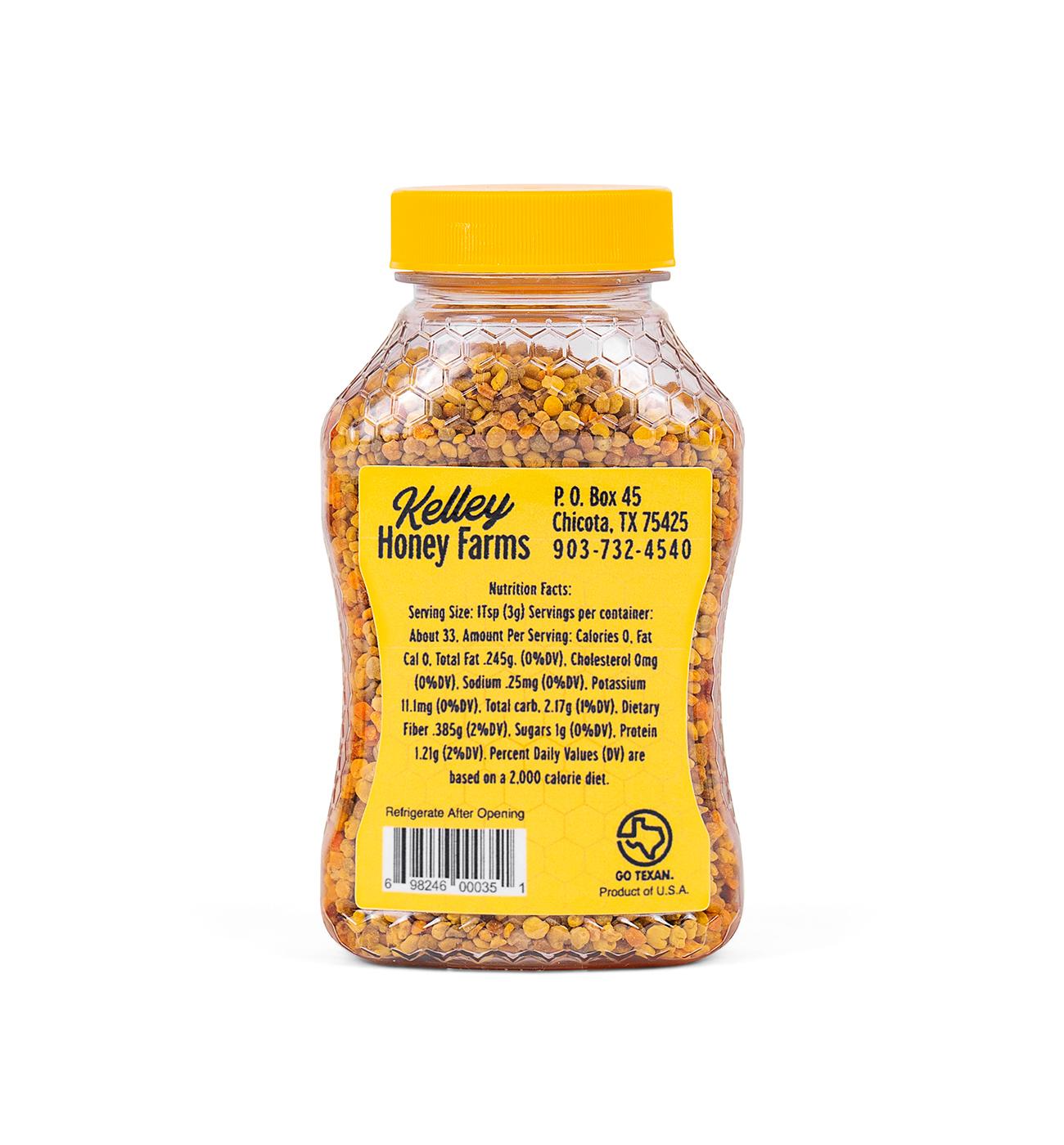 Kelley's 100% Natural Honeybee Pollen Granules; image 2 of 4