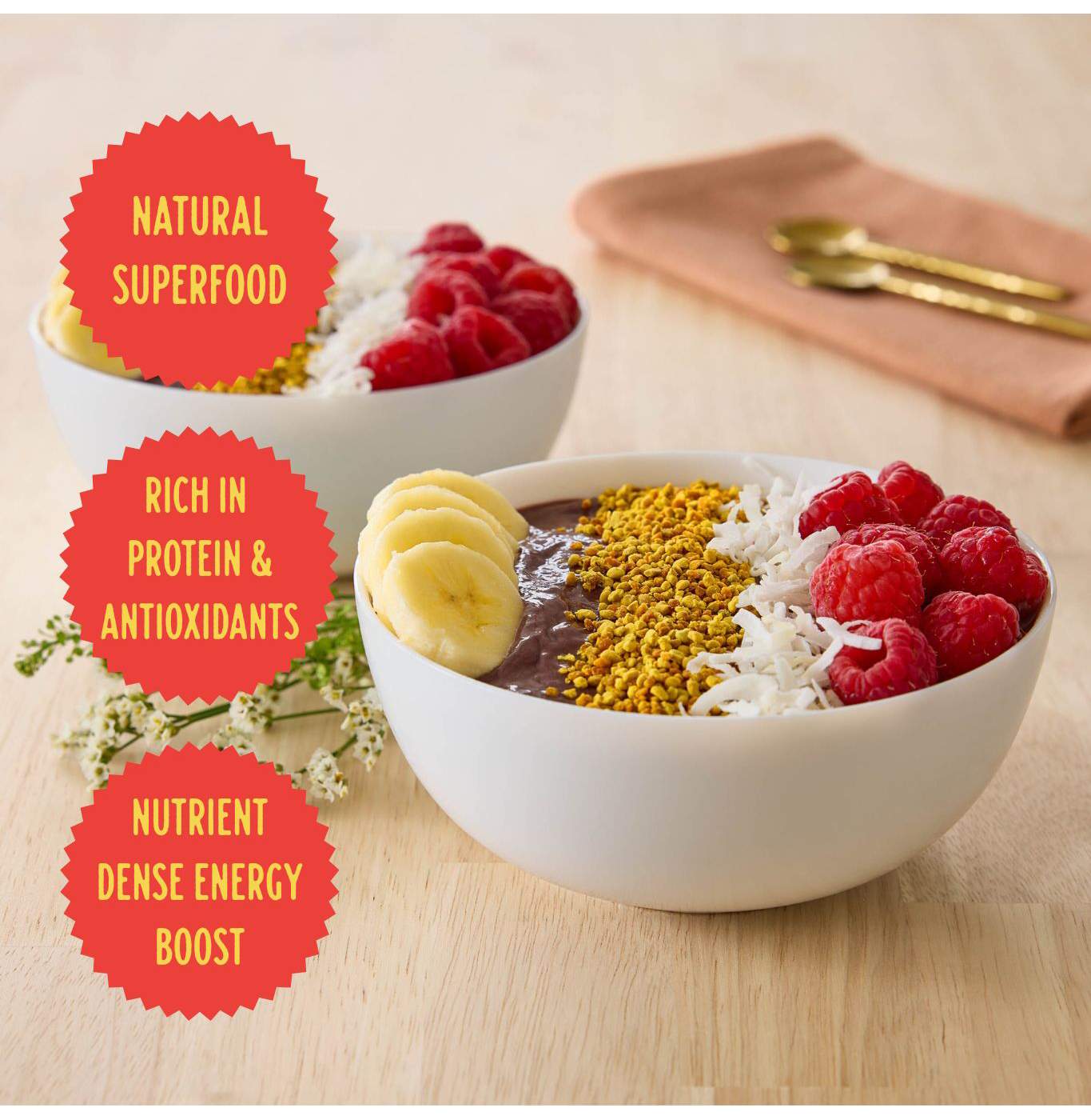 Kelley's 100% Natural Honeybee Pollen Granules; image 3 of 4