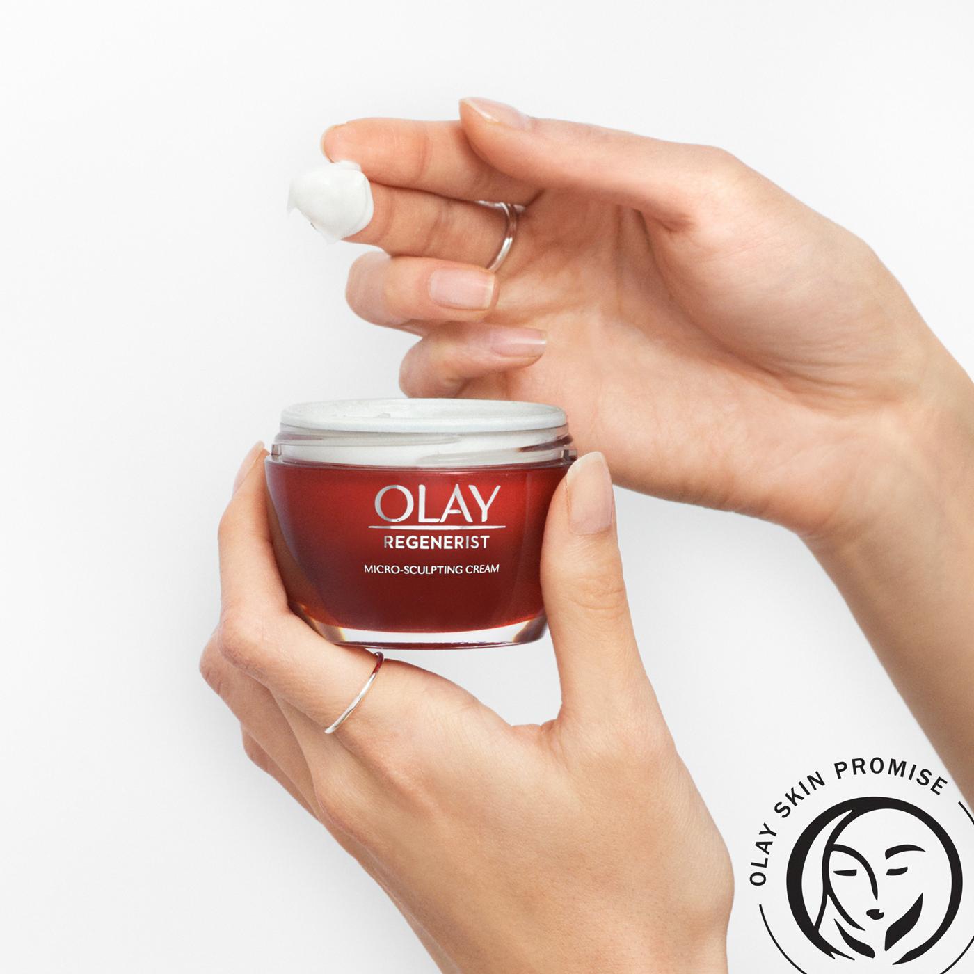 Olay Olay Regenerist Micro-Sculpting Cream, Face Moisturizer; image 4 of 10