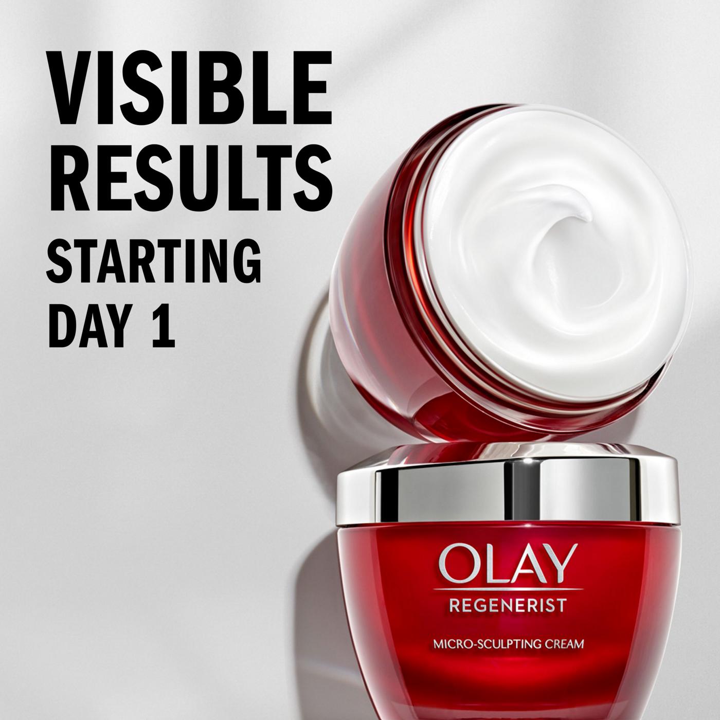 Olay Olay Regenerist Micro-Sculpting Cream, Face Moisturizer; image 10 of 10