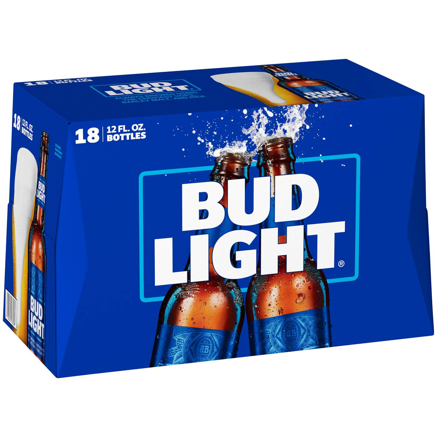 Bud Light Beer 12 oz Bottles; image 1 of 2