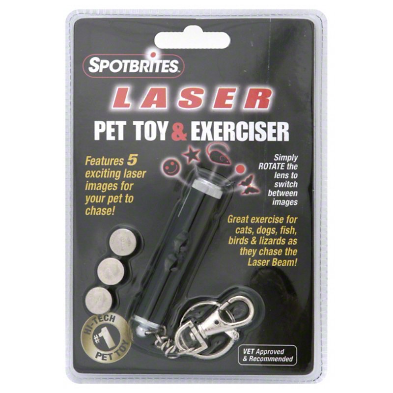 Spotbrites Hologram Laser Pet Toy & Exerciser - Shop Cats at ...