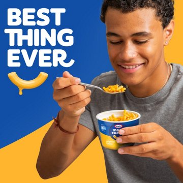 Kraft Easy Mac Original Flavor Mac and Cheese Cups, 4 ct
