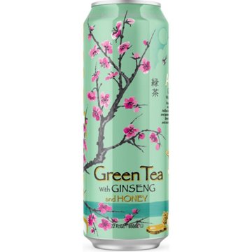 AriZona Green Tea with Ginseng and Honey, 22 oz