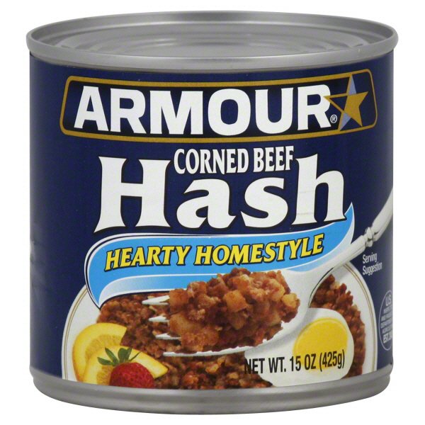 Armour Hearty Homestyle Corned Beef Hash Shop Canned & Dried Food at