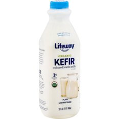 Lifeway Organic Plain Unsweetened Lowfat Kefir&nbsp;, 32 oz | Central Market