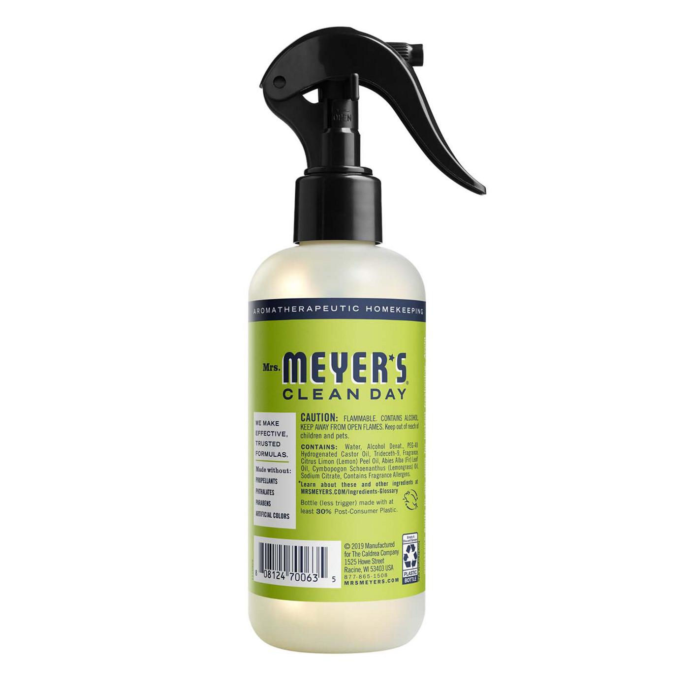 Mrs. Meyer's Clean Day Lemon Verbena Room Freshener Spray; image 5 of 6