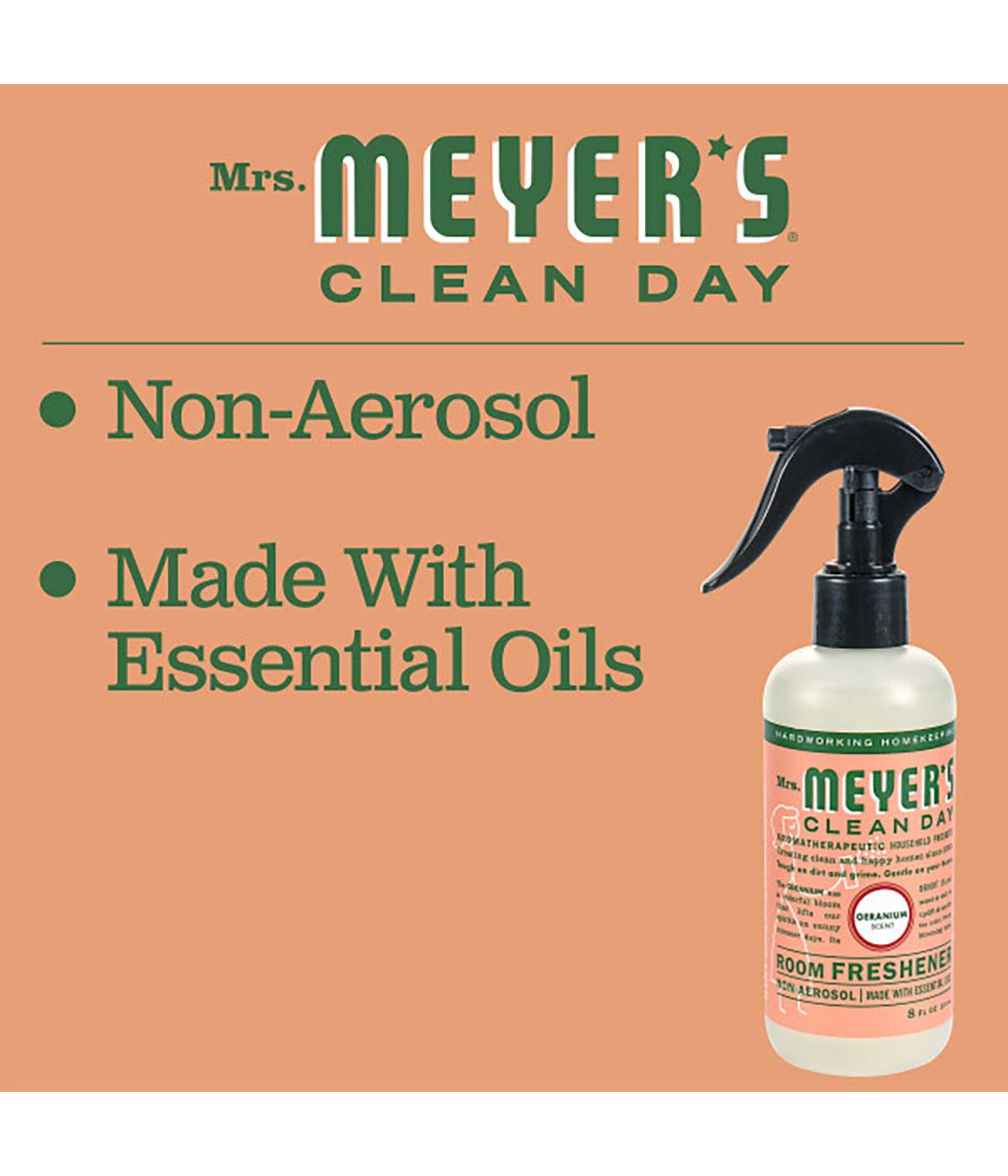 Mrs. Meyer's Clean Day Geranium Scent Room Freshener Spray; image 2 of 5