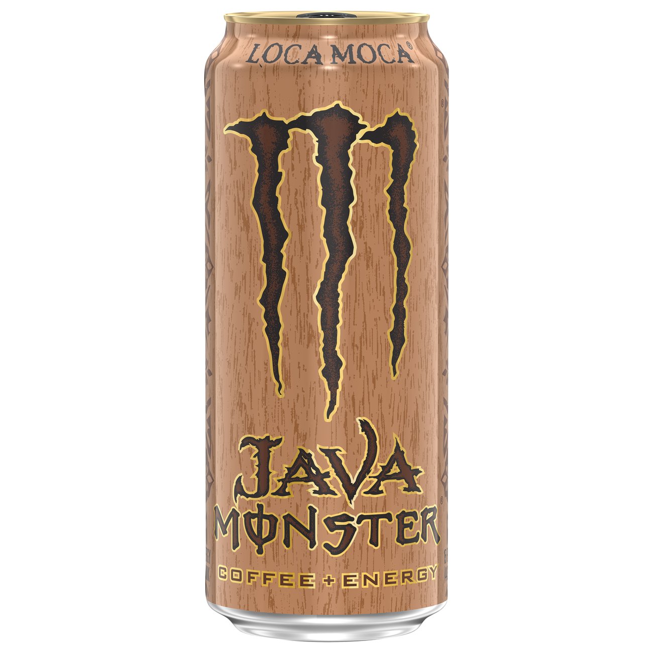 monster energy drink label caffeine