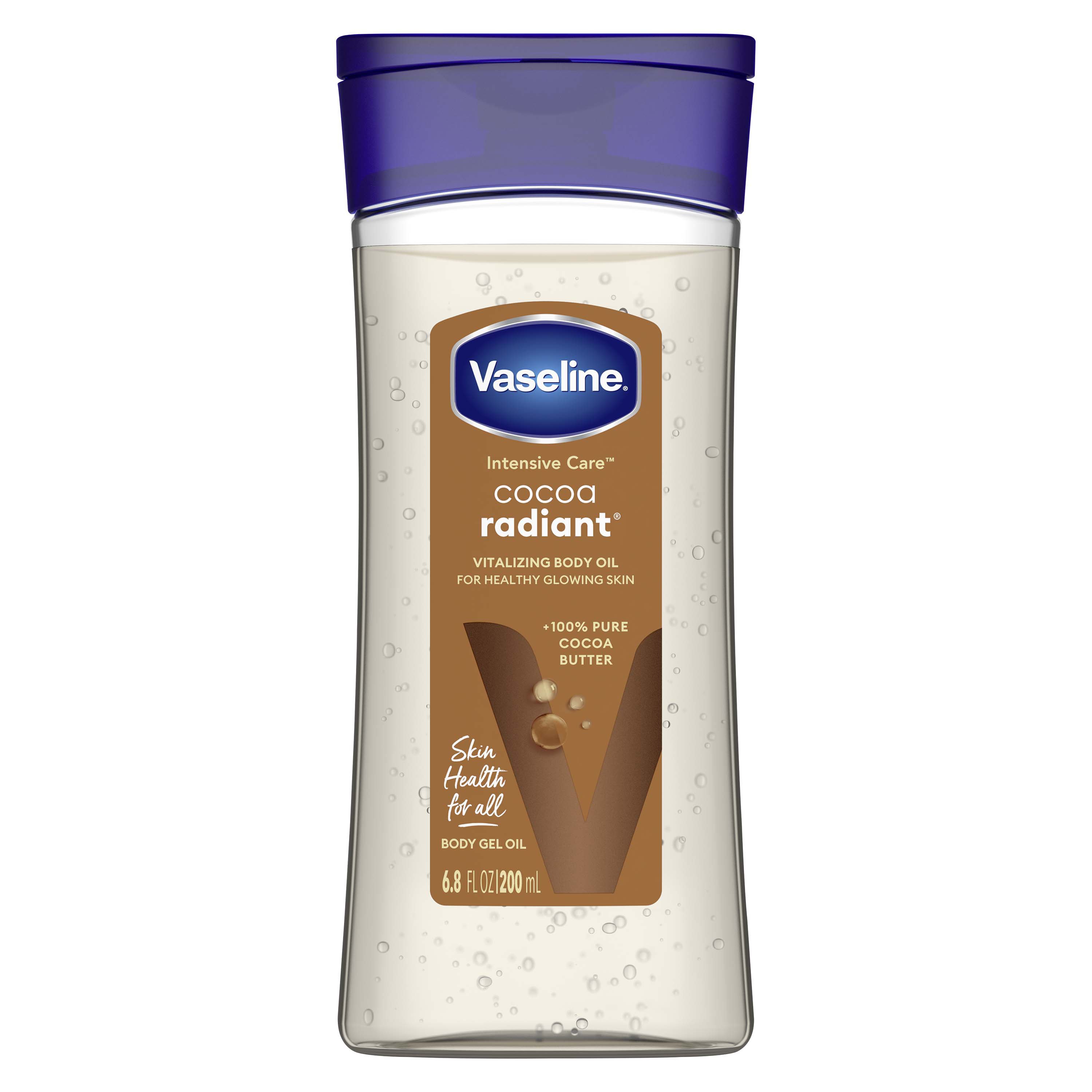 hebben borst Beg Vaseline Intensive Care Cocoa Radiant Body Gel Oil - Shop Bath & Skin Care  at H-E-B