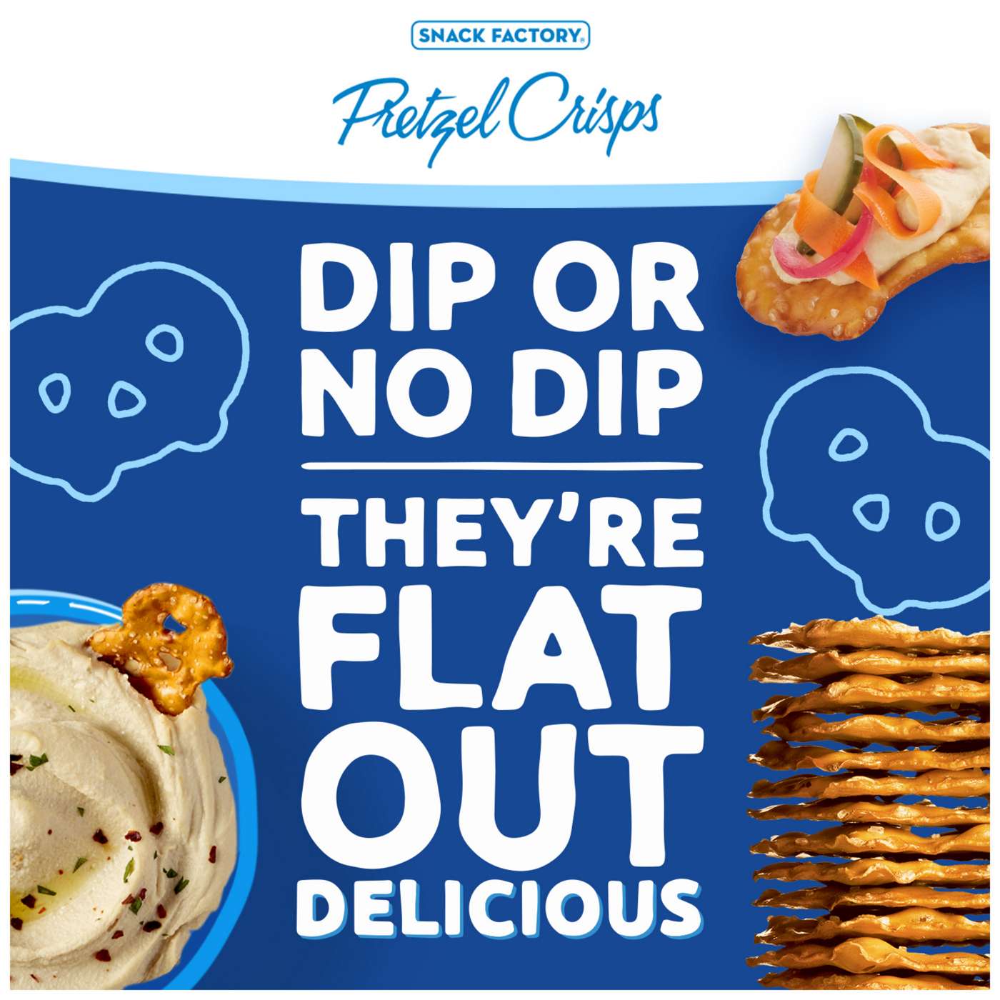 Snack Factory Original Pretzel Crisps; image 4 of 8