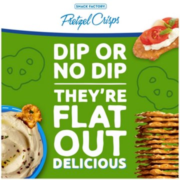 Snack Factory Garlic Parmesan Pretzel Crisps