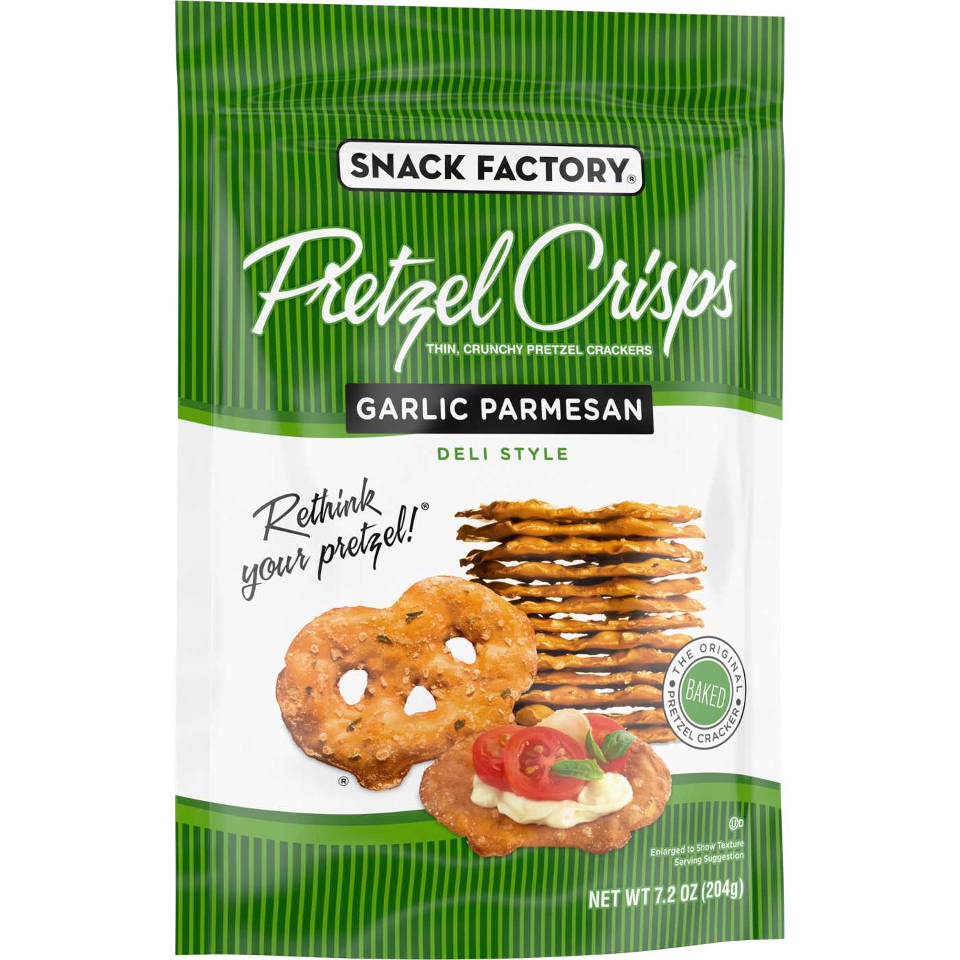 Snack Factory Garlic Parmesan Pretzel Crisps; image 4 of 8