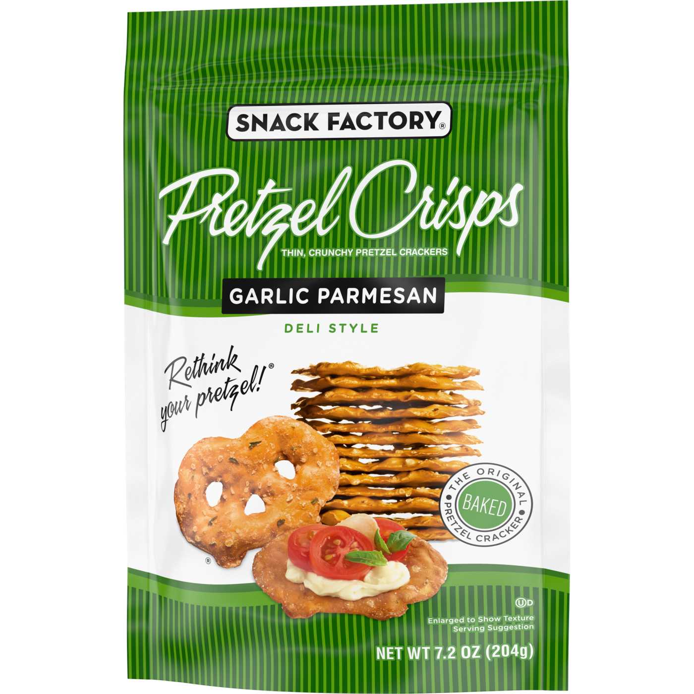 Snack Factory Garlic Parmesan Pretzel Crisps; image 5 of 8