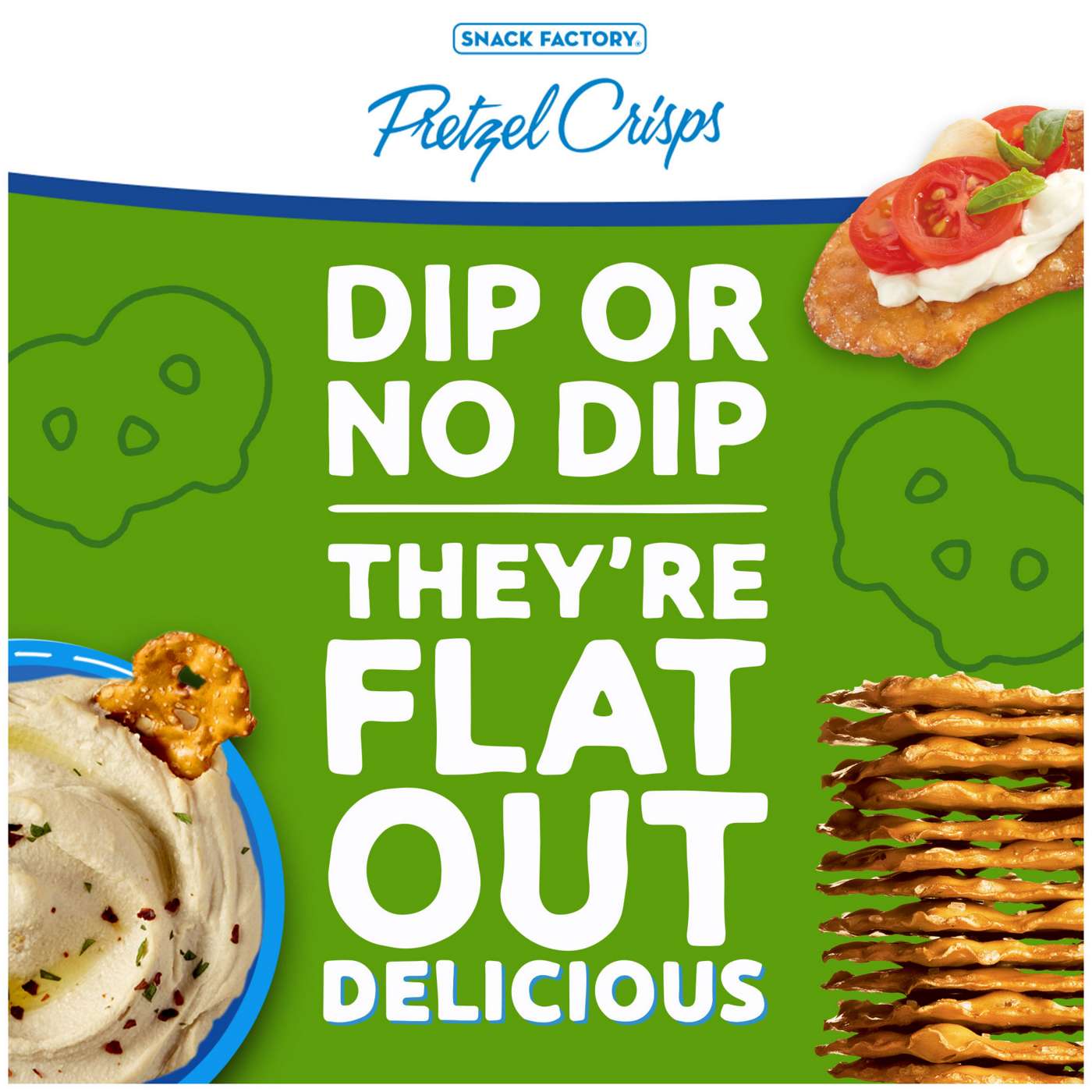 Snack Factory Garlic Parmesan Pretzel Crisps; image 6 of 7