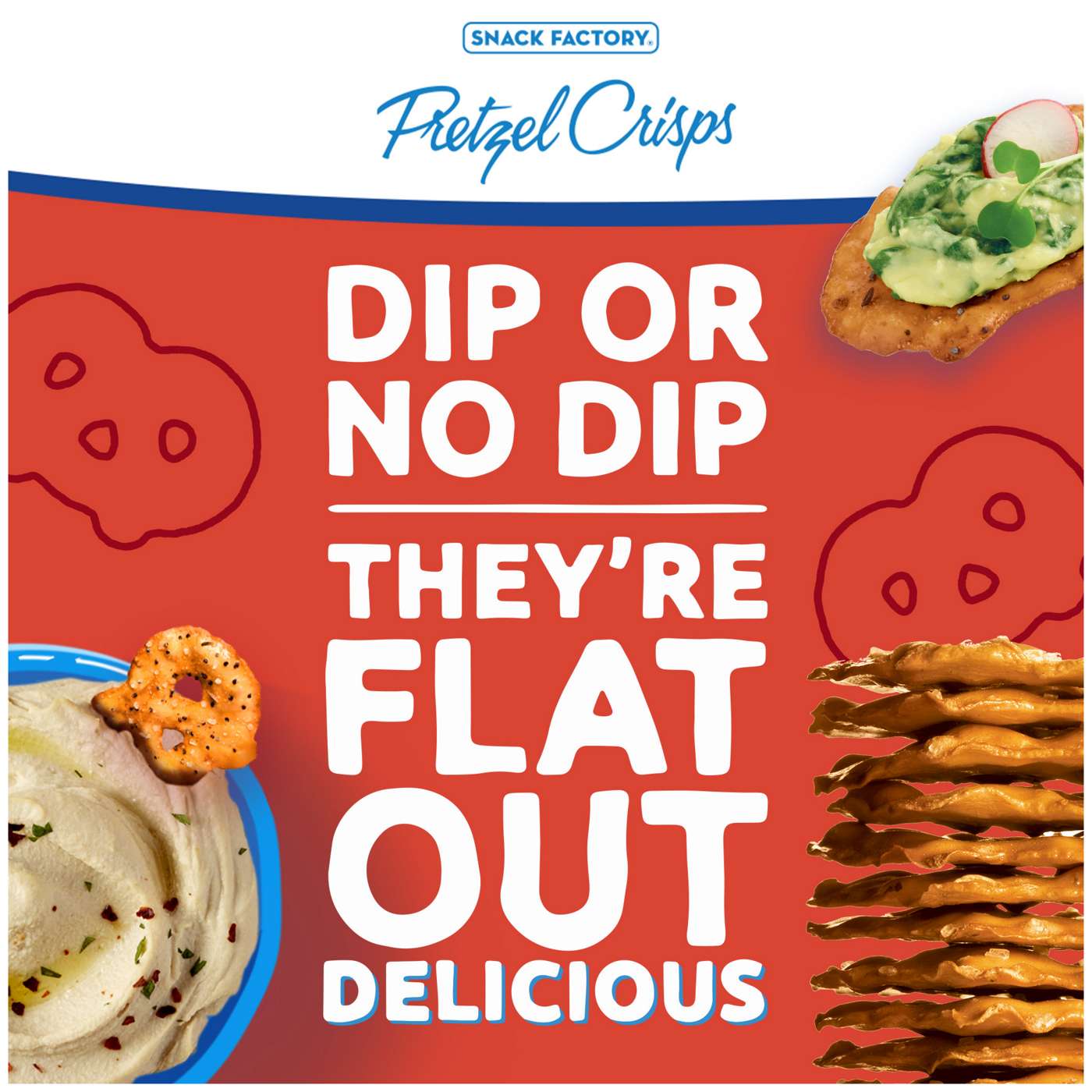 Snack Factory Everything Pretzel Crisps; image 3 of 4