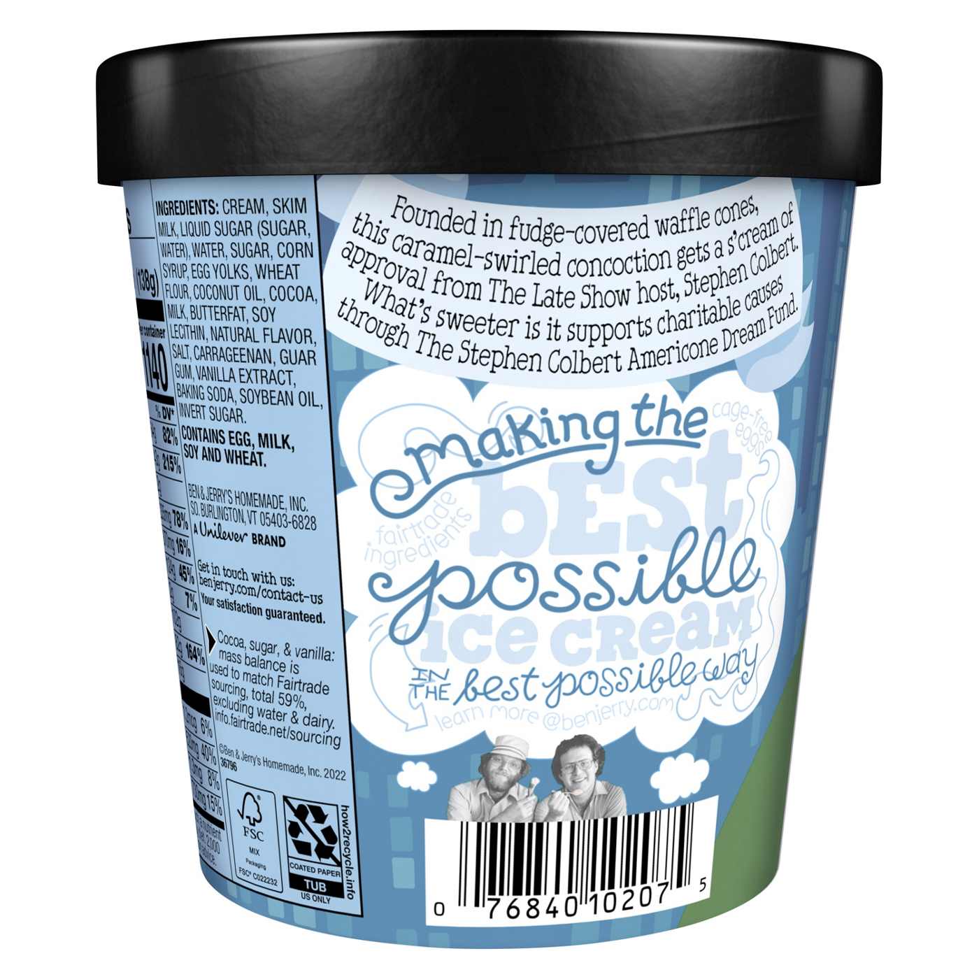 Ben & Jerry's Americone Dream Ice Cream; image 2 of 6