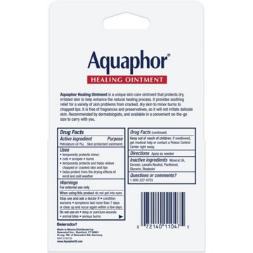 Aquaphor Advanced Therapy Healing Ointment Skin Protectant 2 Tubes, 0.7 oz